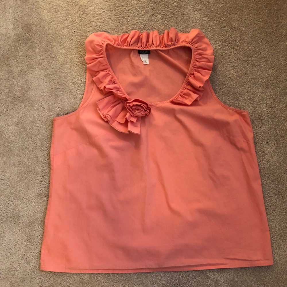J. Crew Salmon Top Sz 14